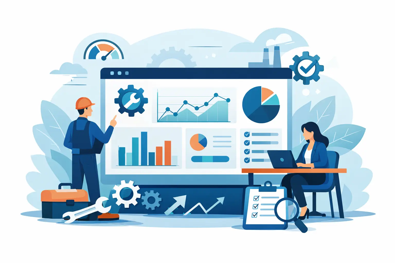 Build a Maintenance KPI Reporting Dashboard